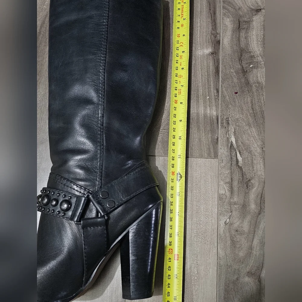 Modern Vintage Knee-High Boots - Picture 7 of 9